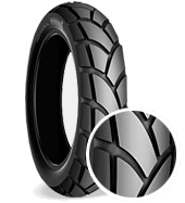Neumático de moto mixto